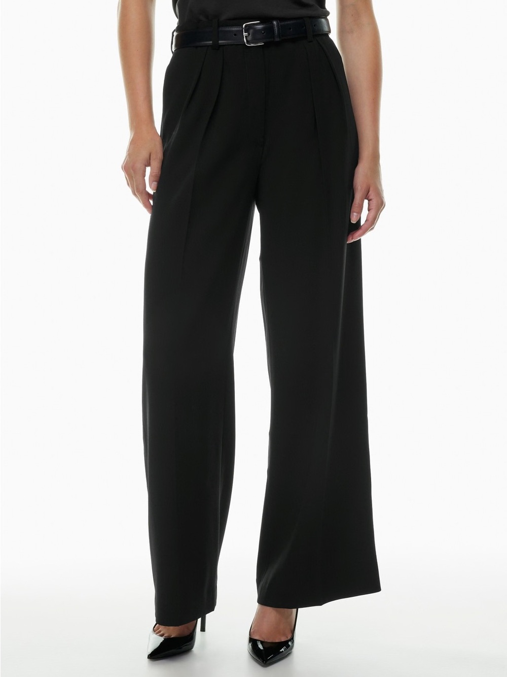Babaton Black High-Rise  Trousers